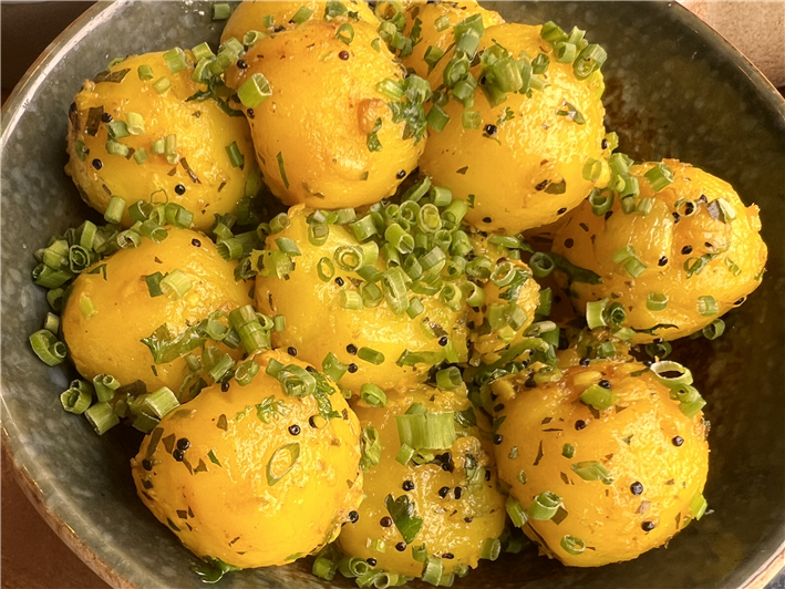 mustard potatoes
